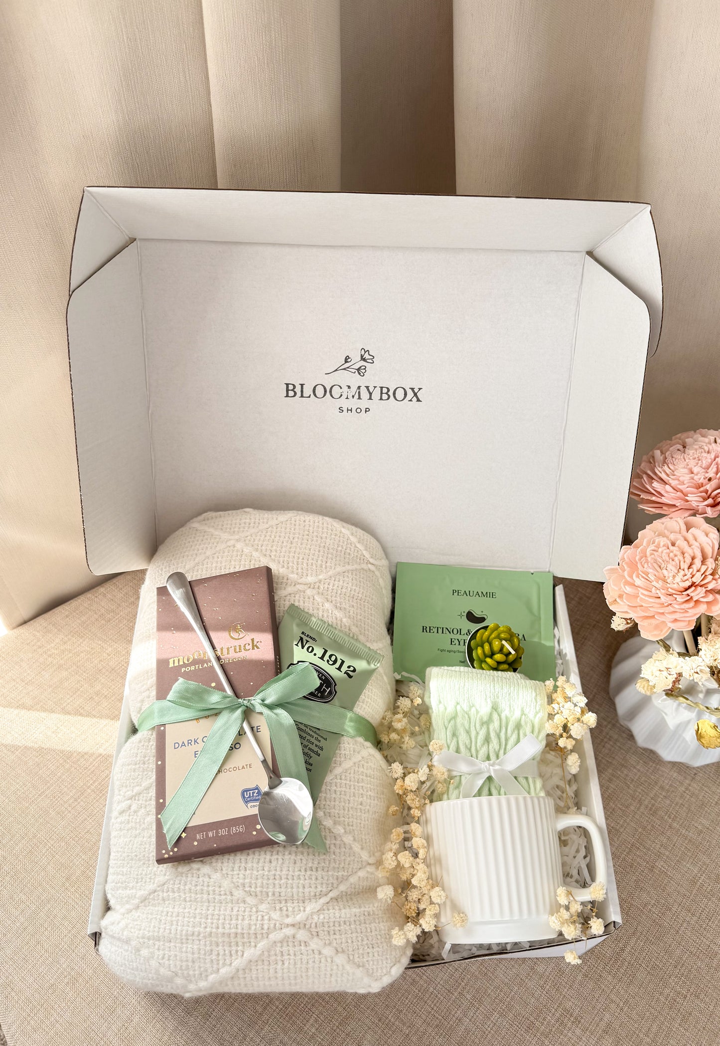 Get Well Soon Gift Box | Cozy Self Care Basket for Women