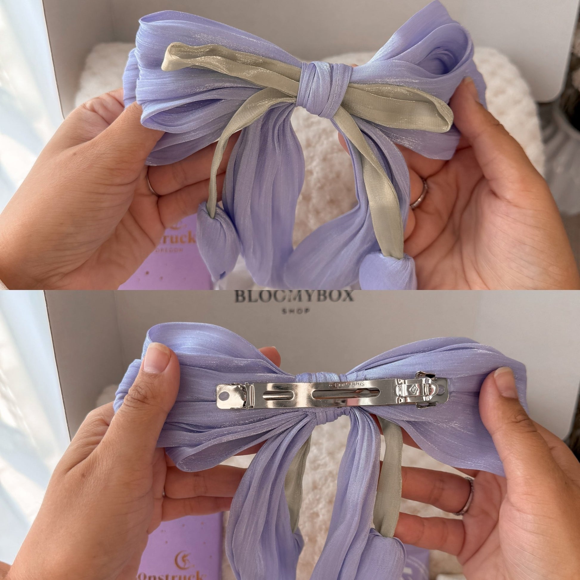 Lavender Gift Box for Her, Self Care Box, Relaxation Gift Basket, Cozy Spa Gift, Purple Aesthetic Gift, Birthday Gift for Women - BloomyBoxShop