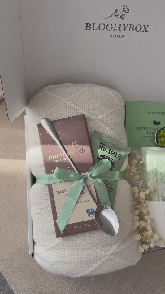 Get Well Soon Gift Box | Cozy Self Care Basket for Women