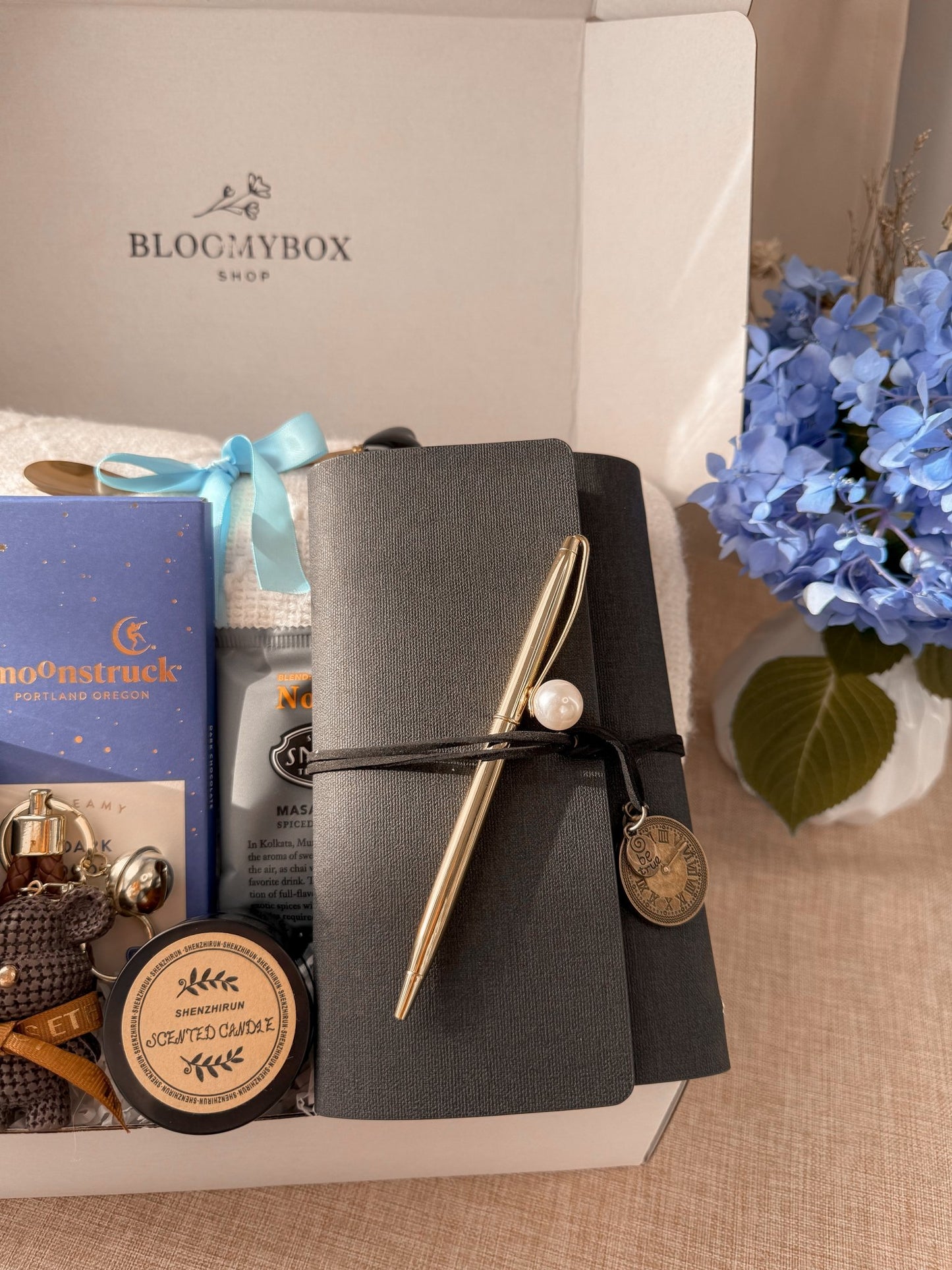 Self Care Gift Box for Him, Men’s Gift Box, Gift for Boyfriend, Cozy Gift Box, Relaxation Box for Men, Birthday Gift for Him - BloomyBoxShop