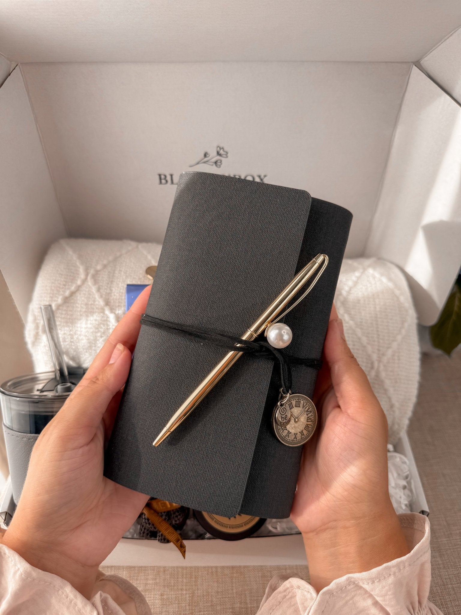 Self Care Gift Box for Him, Men’s Gift Box, Gift for Boyfriend, Cozy Gift Box, Relaxation Box for Men, Birthday Gift for Him - BloomyBoxShop